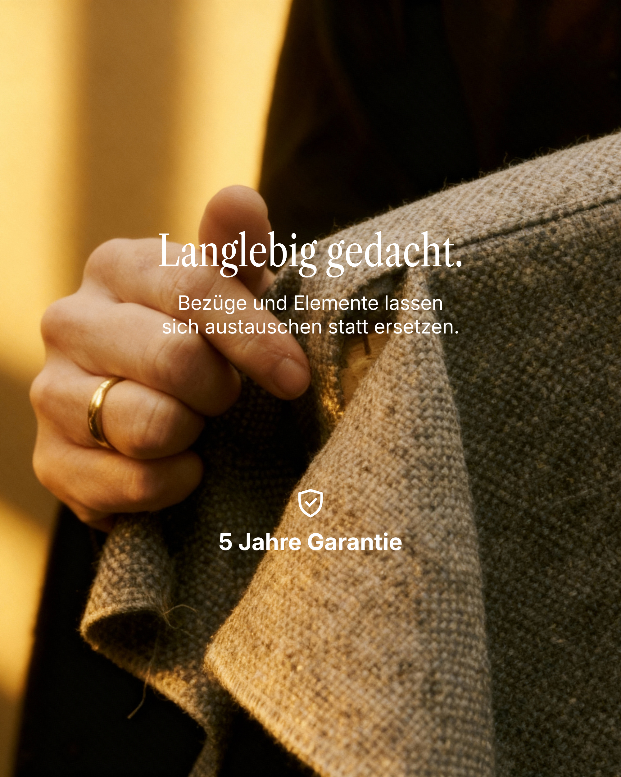 Terra 2-seater modular sofa