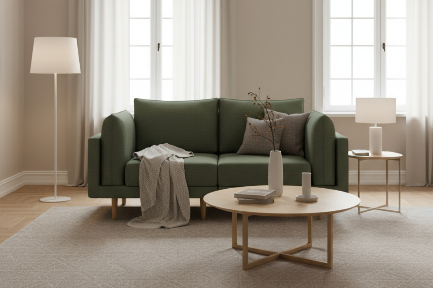 Divano componibile Donna 2 posti con funzione sleep