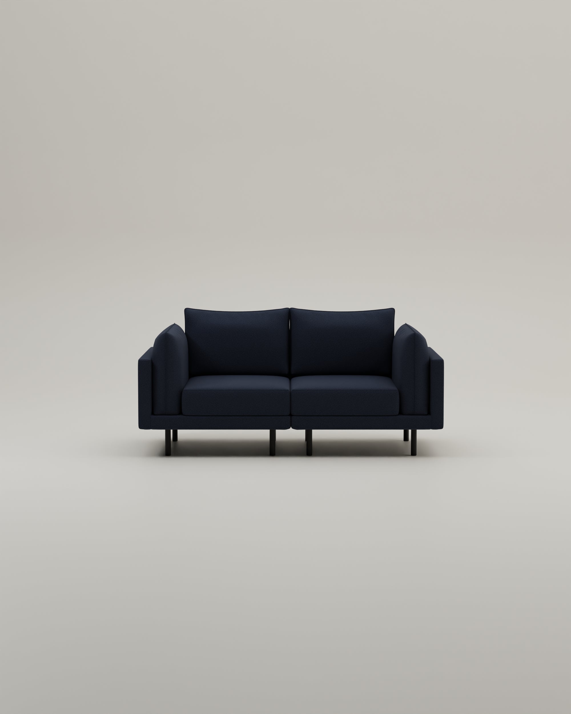 Stoffbezug - Modulares Sofa Donna 2-Sitzer