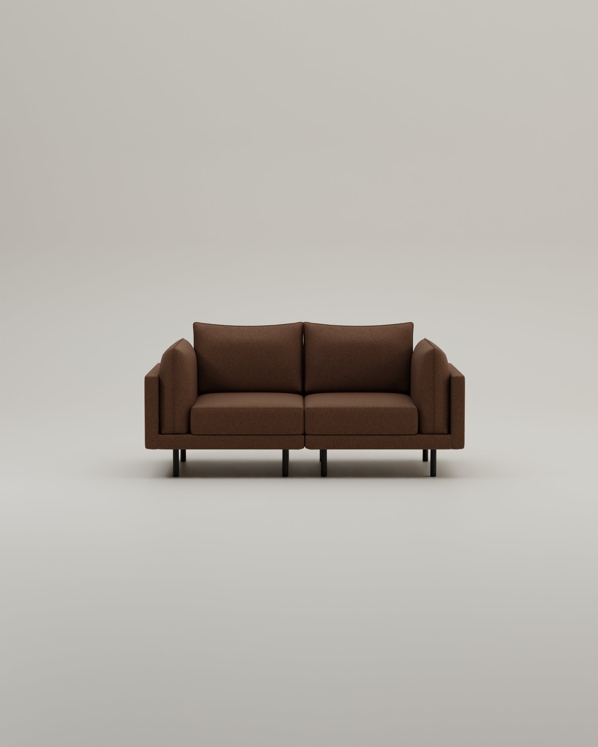 Stoffbezug - Modulares Sofa Donna 2-Sitzer