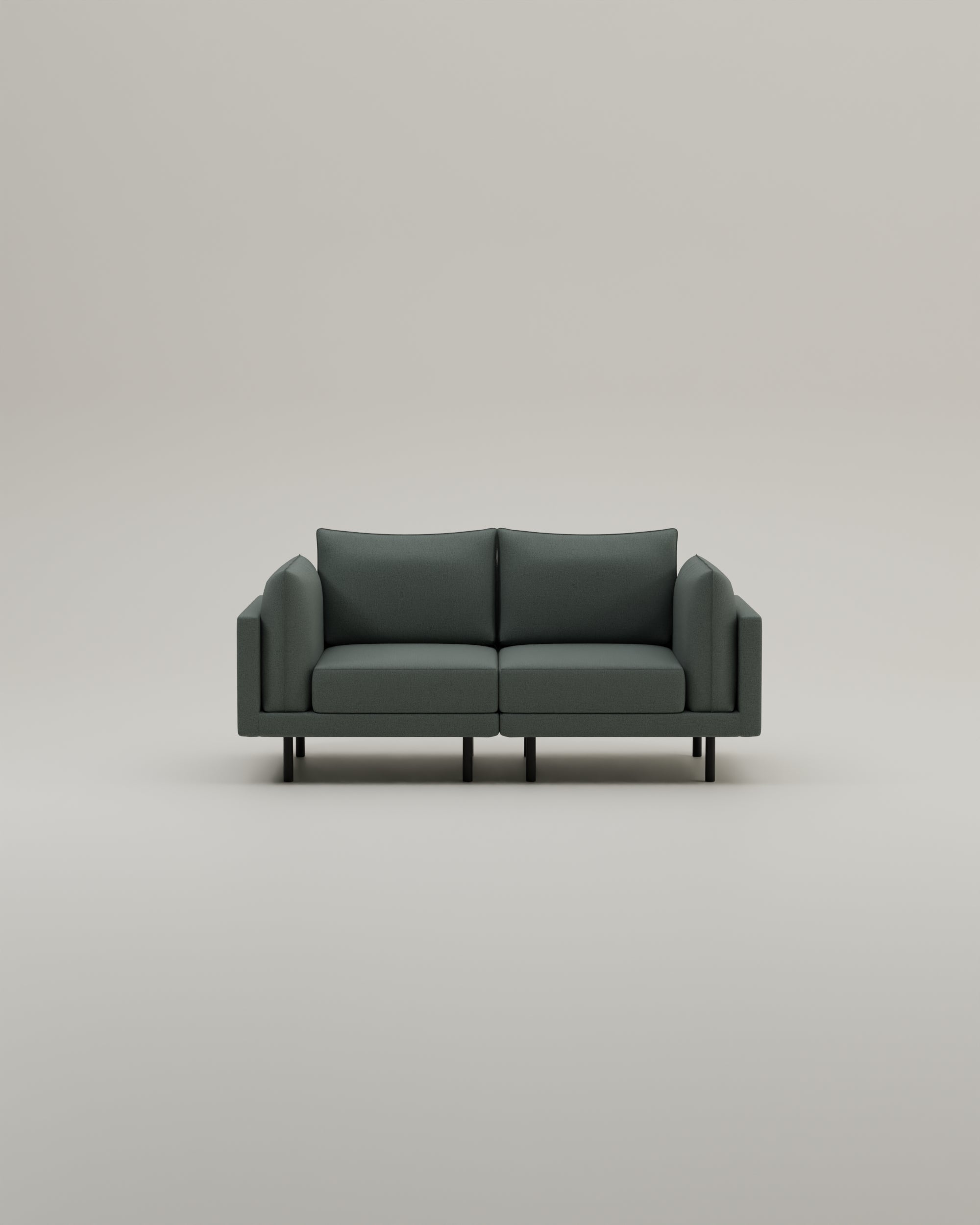 Stoffbezug - Modulares Sofa Donna 2-Sitzer