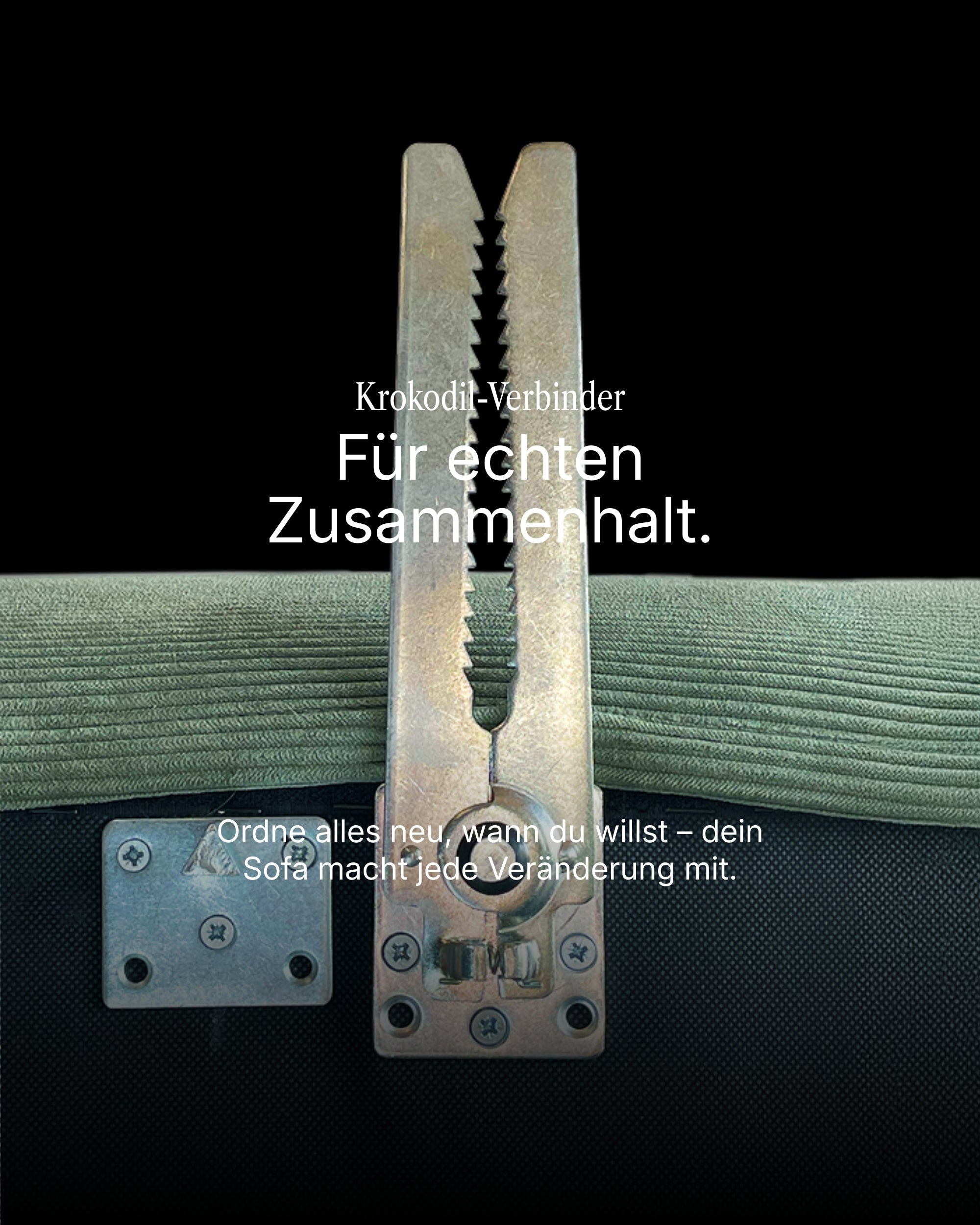 Canapé modulable 2 places Harvey