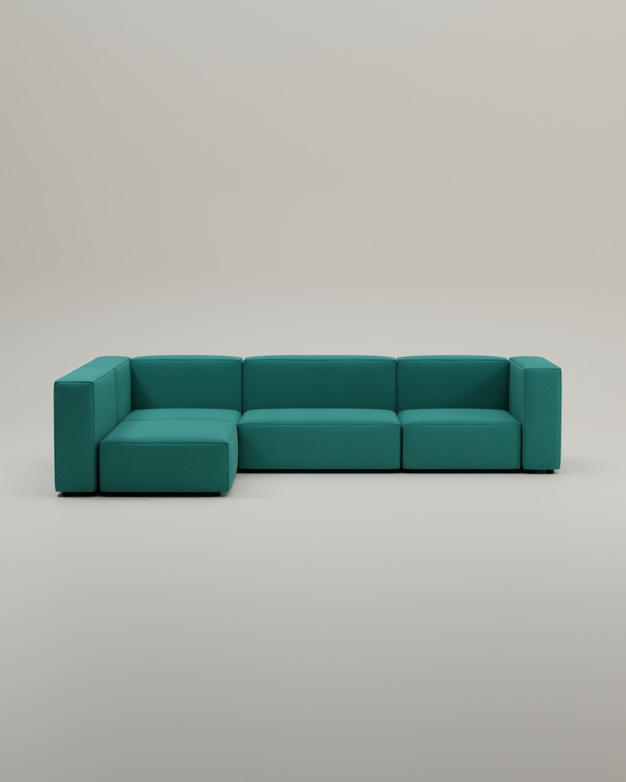 Modulares Sofa Harvey U-Form / Wohnlandschaft mit Schlaffunktion