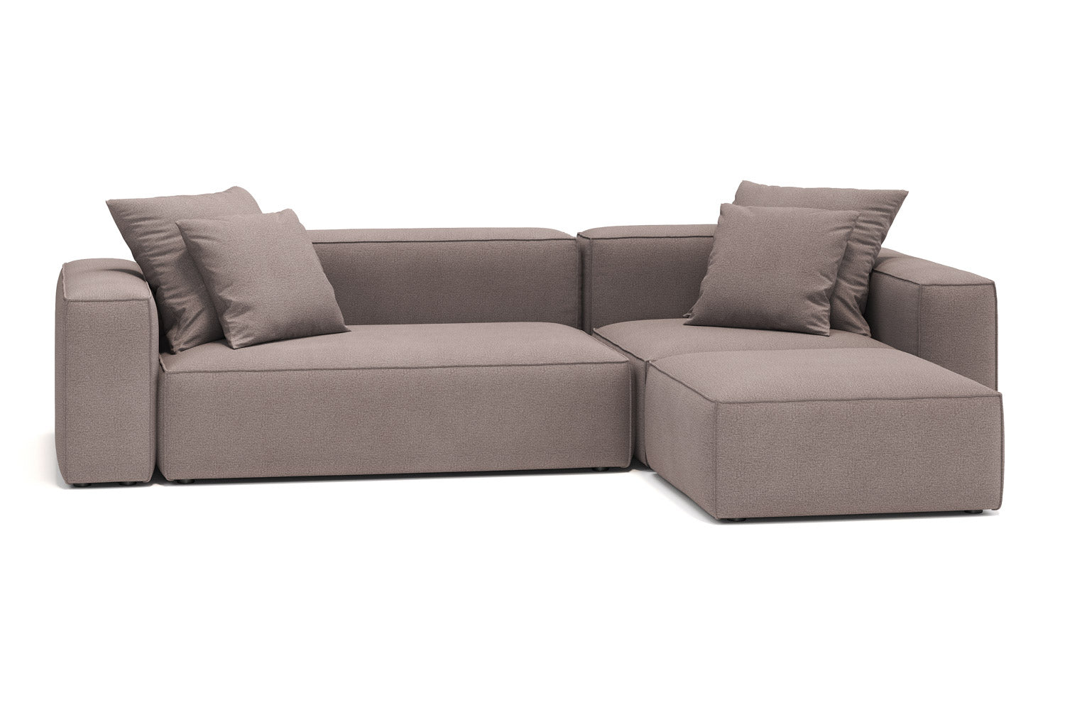 Divano modulare Harvey L con funzione letto