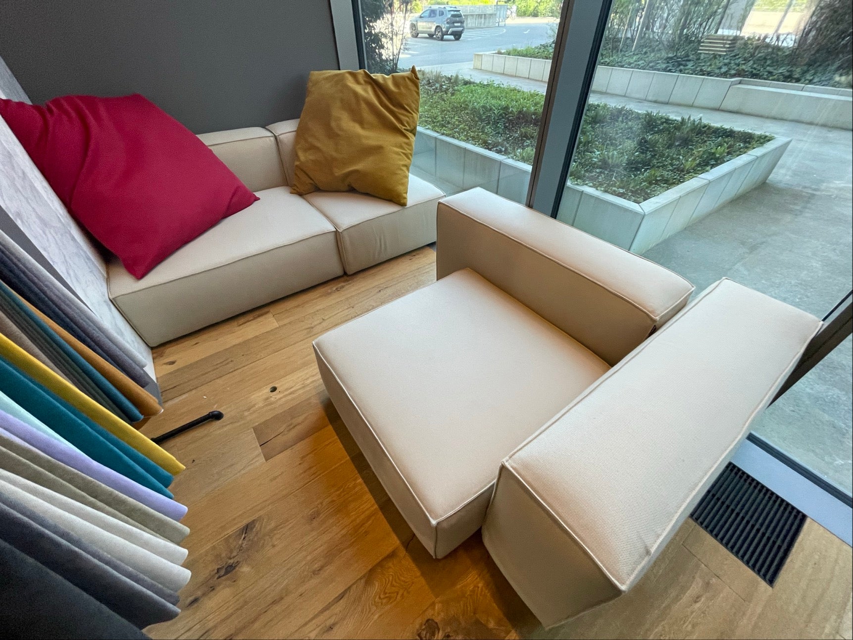 Outlet - Outdoor modular sofa Harvey M - Showroom Geneva