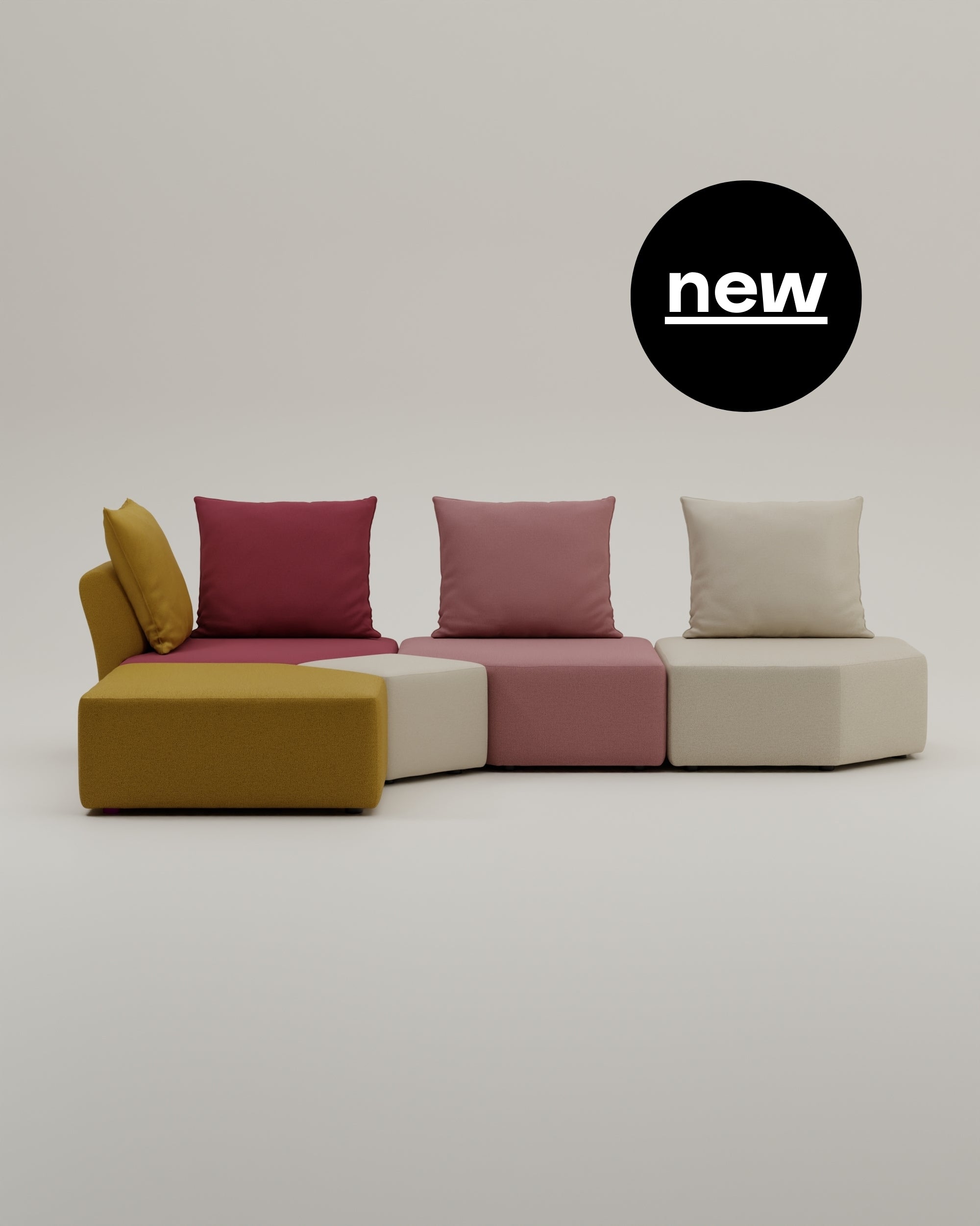 Edizione speciale Berry - Divano modulare Katrina