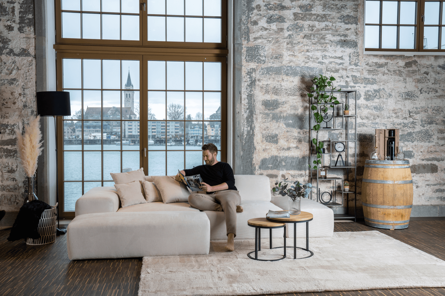 Outlet - Canapé modulable Nina XL avec fonction sommeil