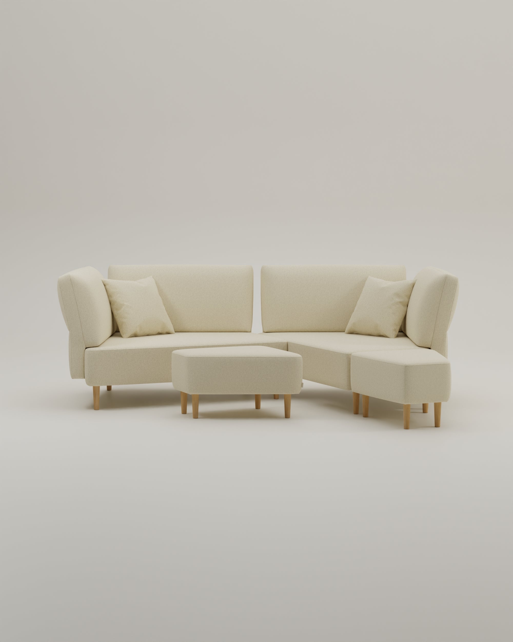 Stoffbezug - Modulares Sofa Mike mit Schlaffunktion