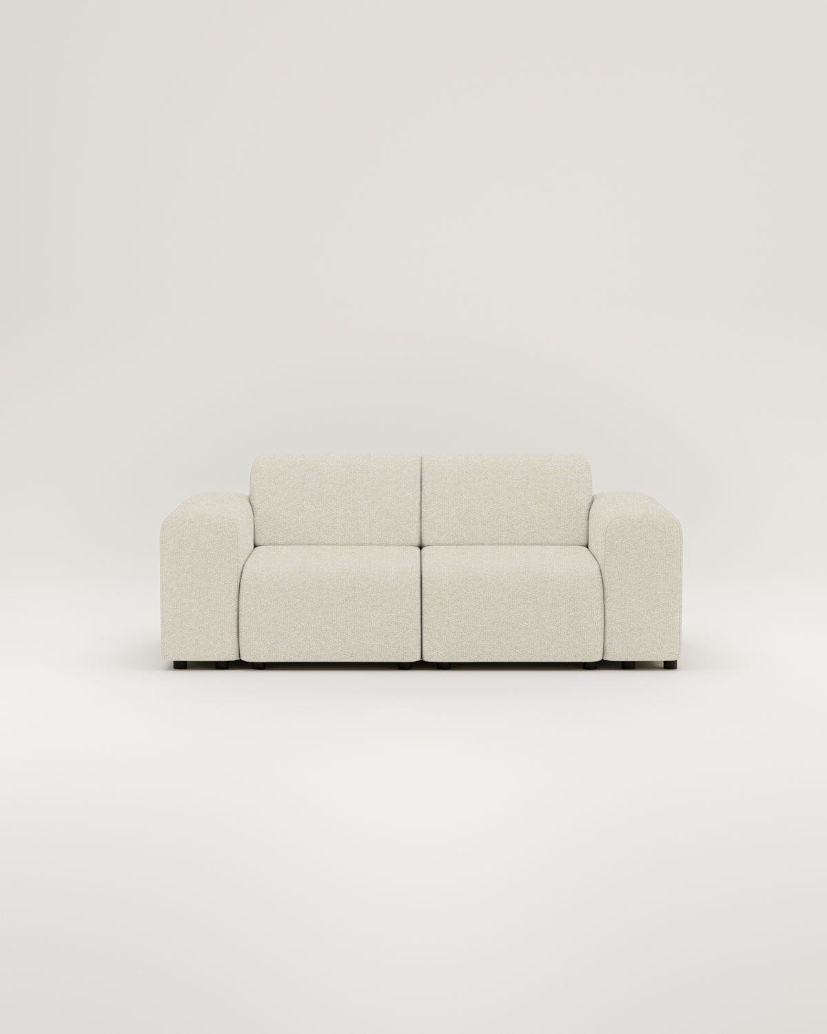 Modulares Sofa Nina 2-Sitzer mit Schlaffunktion