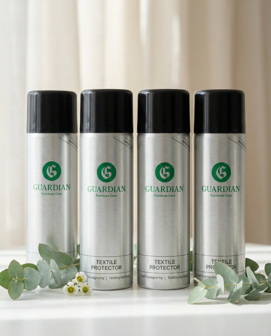 Pack de 4 : Protection textile à base d'eau, (aérosol) 500 ml