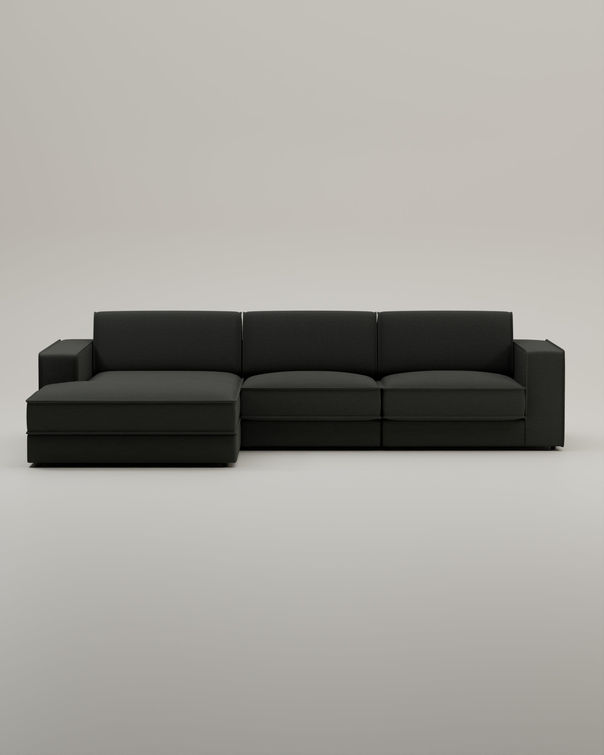Modulares Sofa Terra L 4-Sitzer mit Schlaffunktion