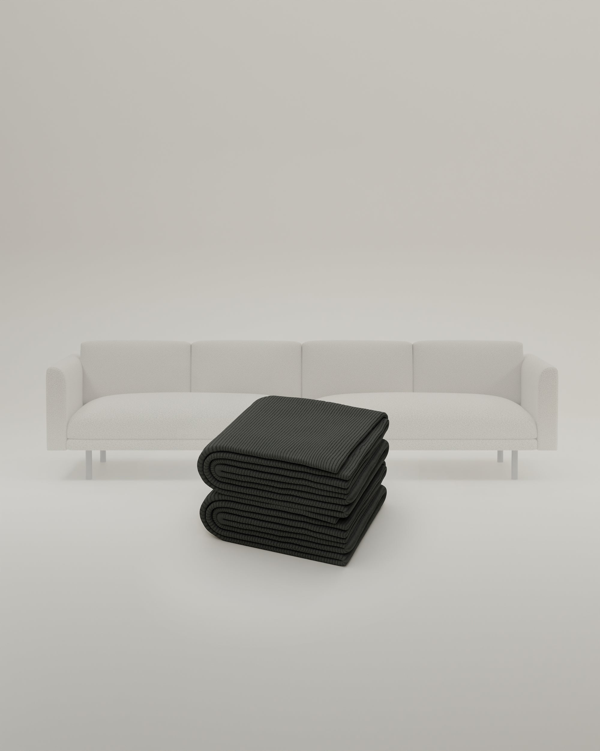 Stoffbezug - Modulares Sofa Aera 3-Sitzer mit Schlaffunktion