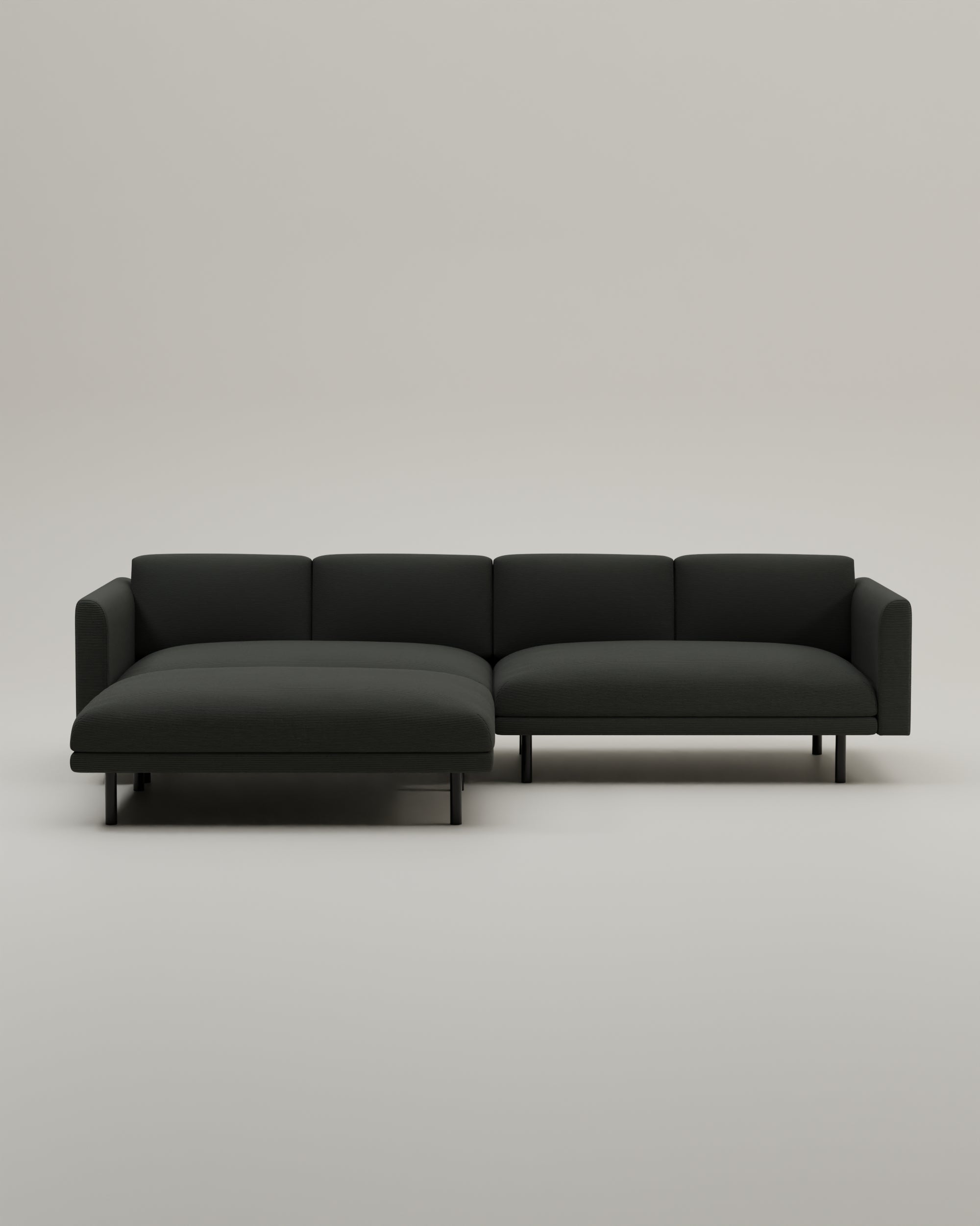 Aera 3-seater modular sofa with ottoman with sleeping function