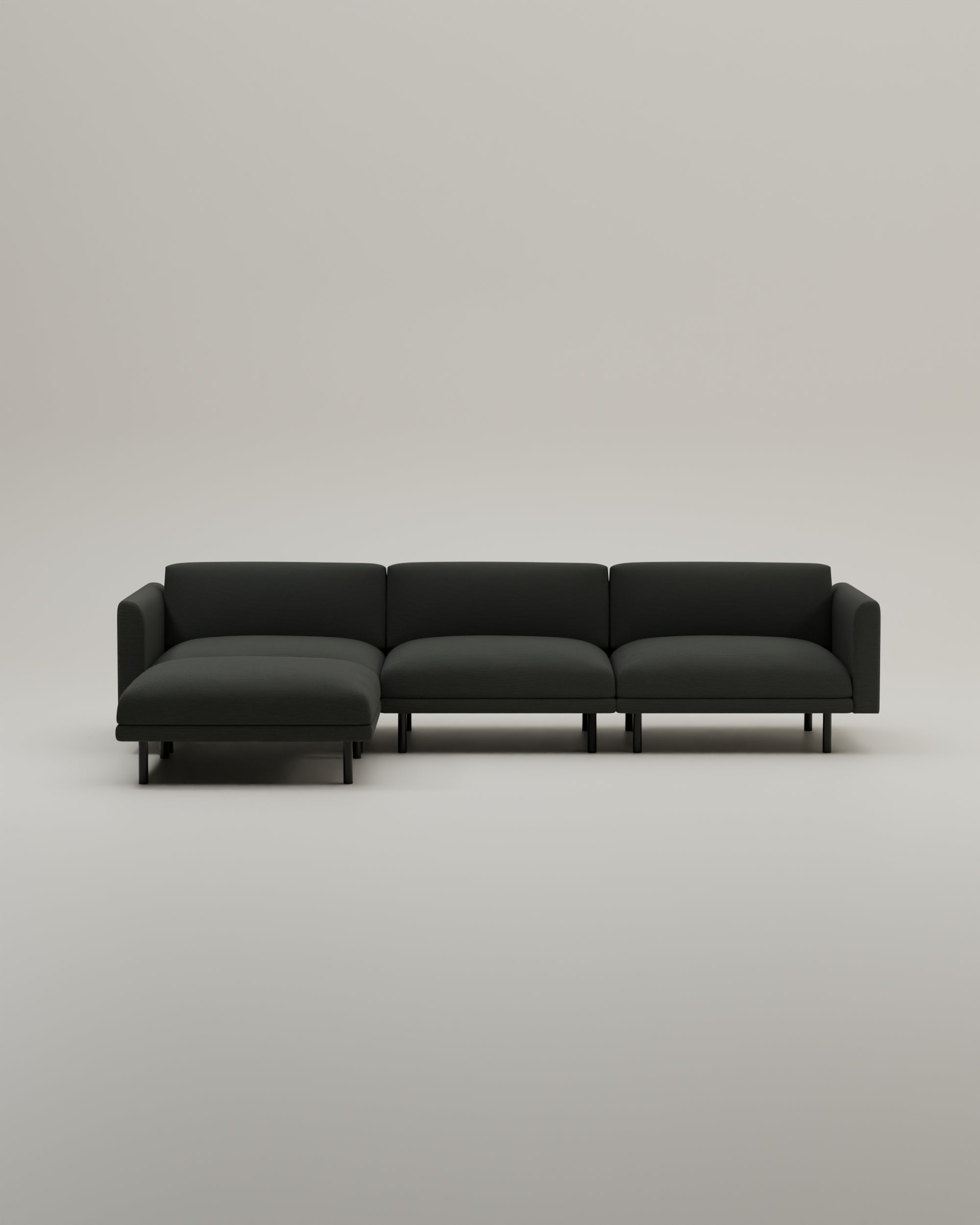 Stoffbezug - Modulares Sofa Aera Ecksofa mit Schlaffunktion