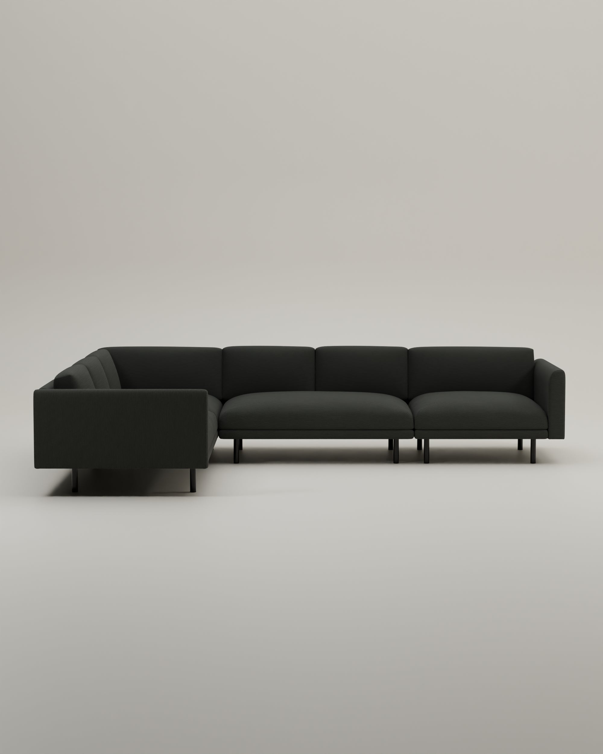 Canapé modulable Canapé d'angle Aera XL avec fonction couchage