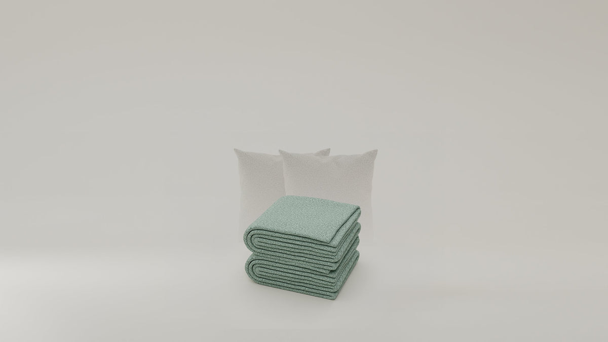 Stoffbezug-Kissen Set 6