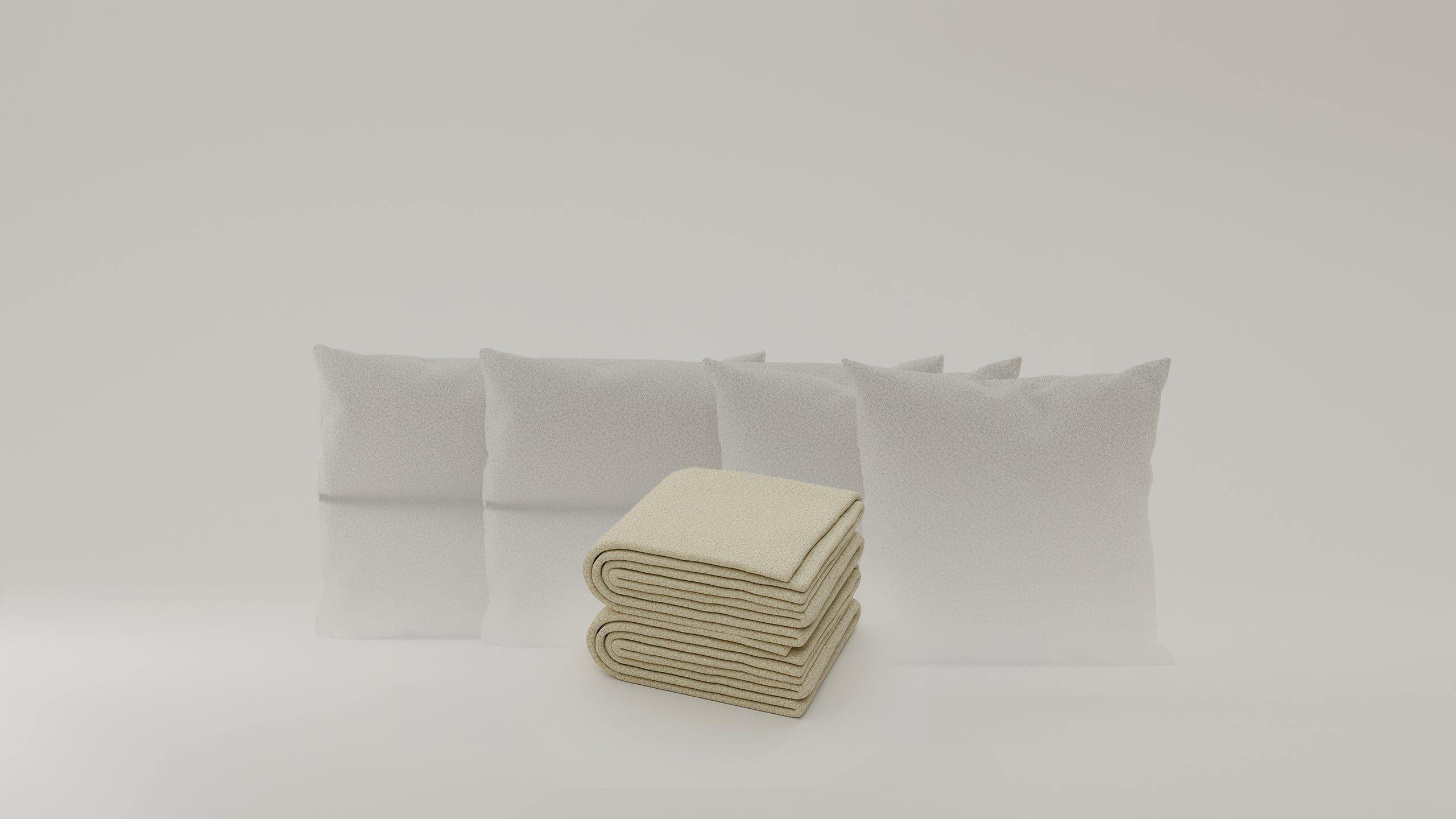 Fabric cover cushion set 12