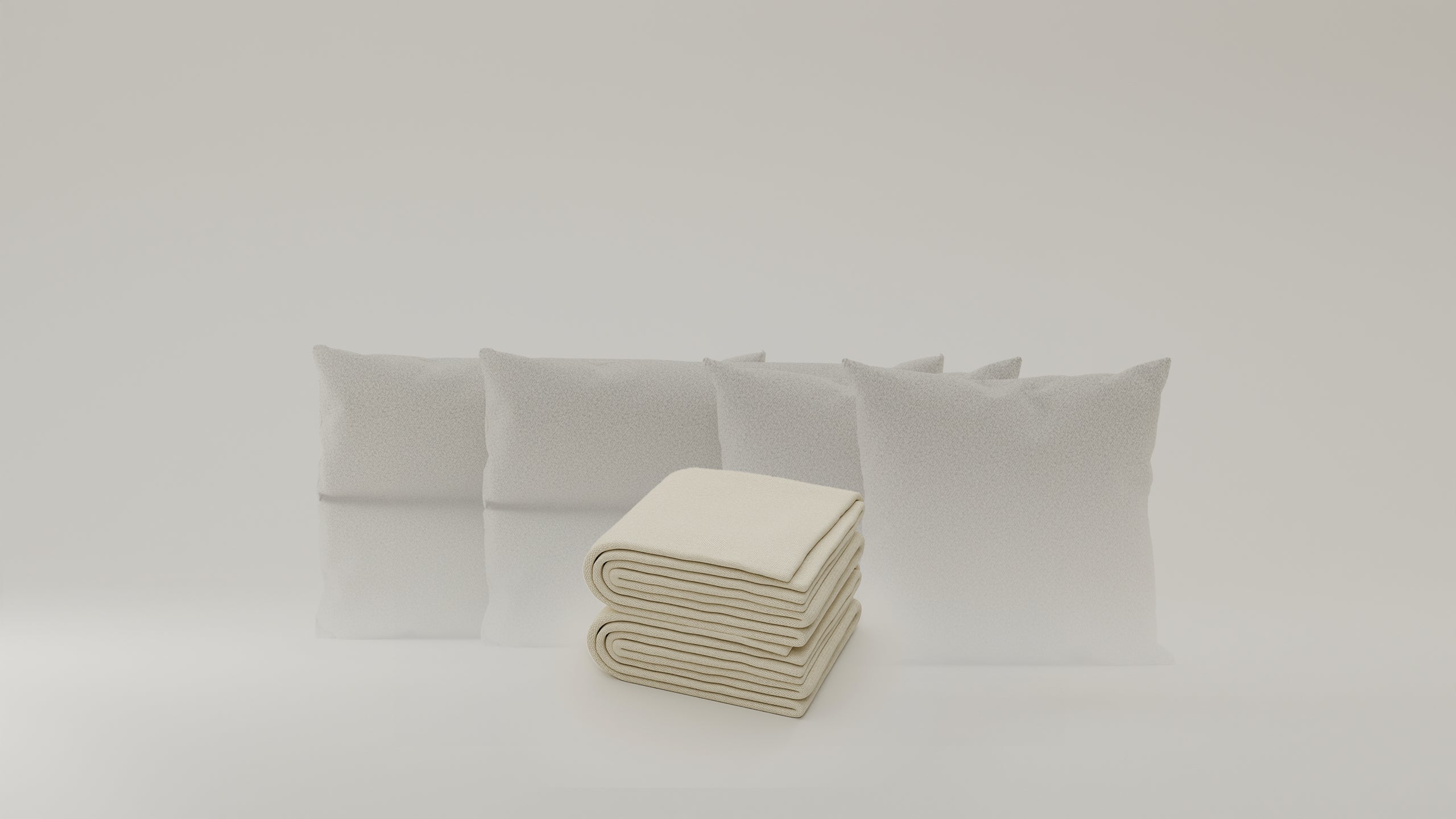 Fabric cover cushion set 12