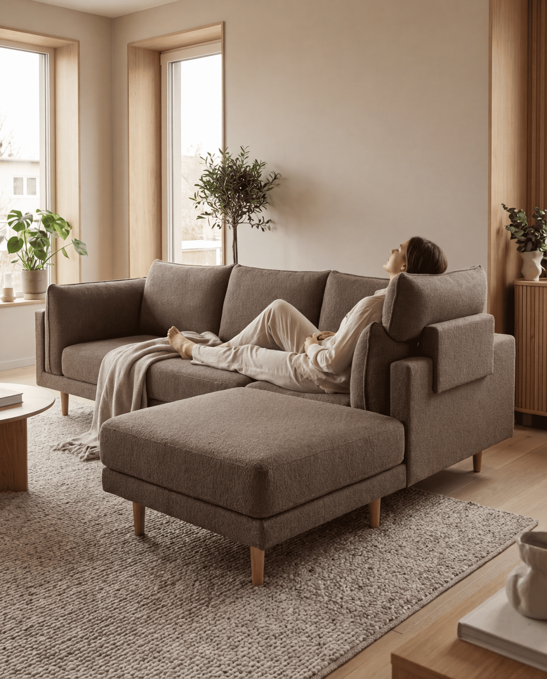 Housse en tissu - appuie-tête sans couture