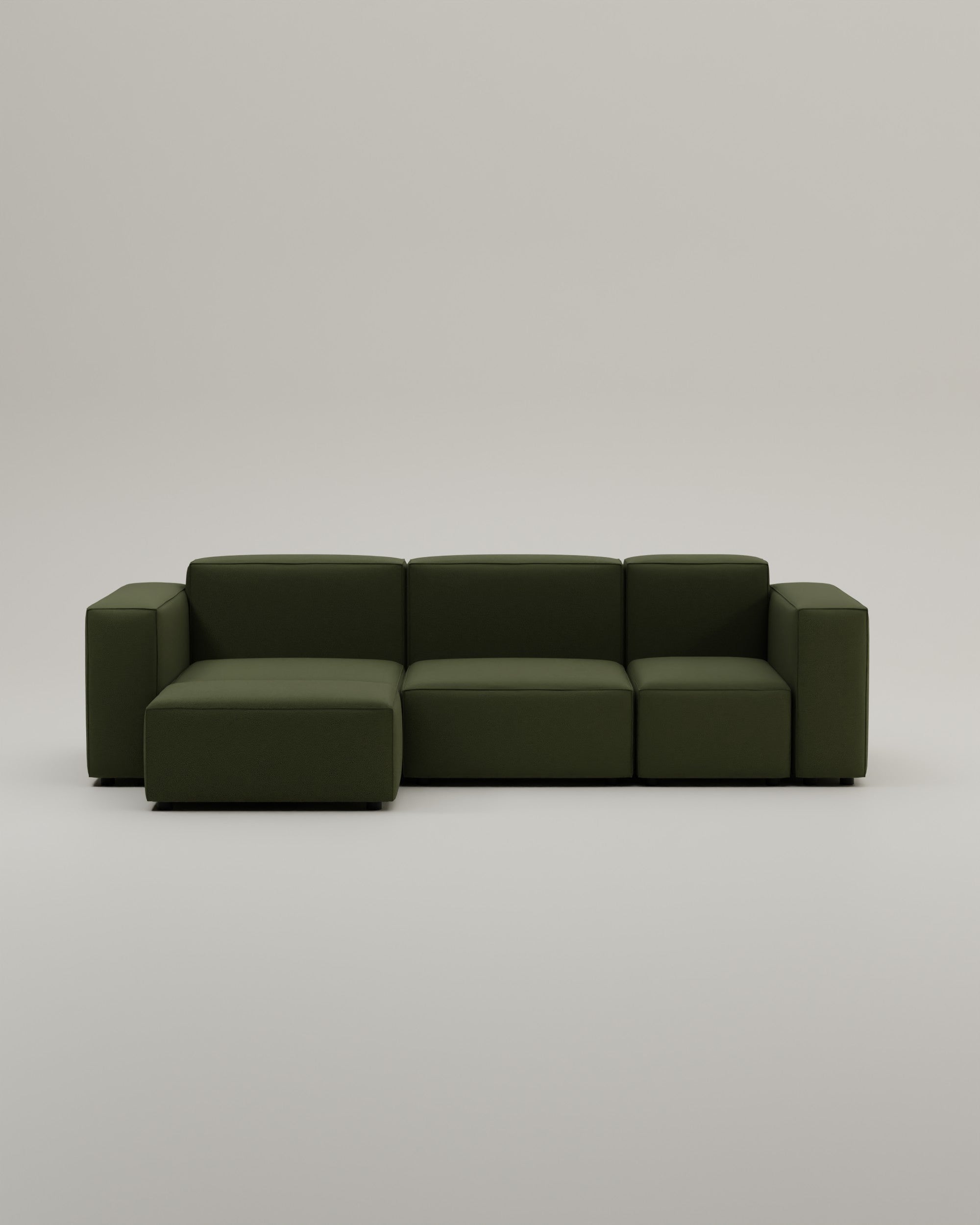 Harvey 4-seater mini modular corner sofa with sleep function