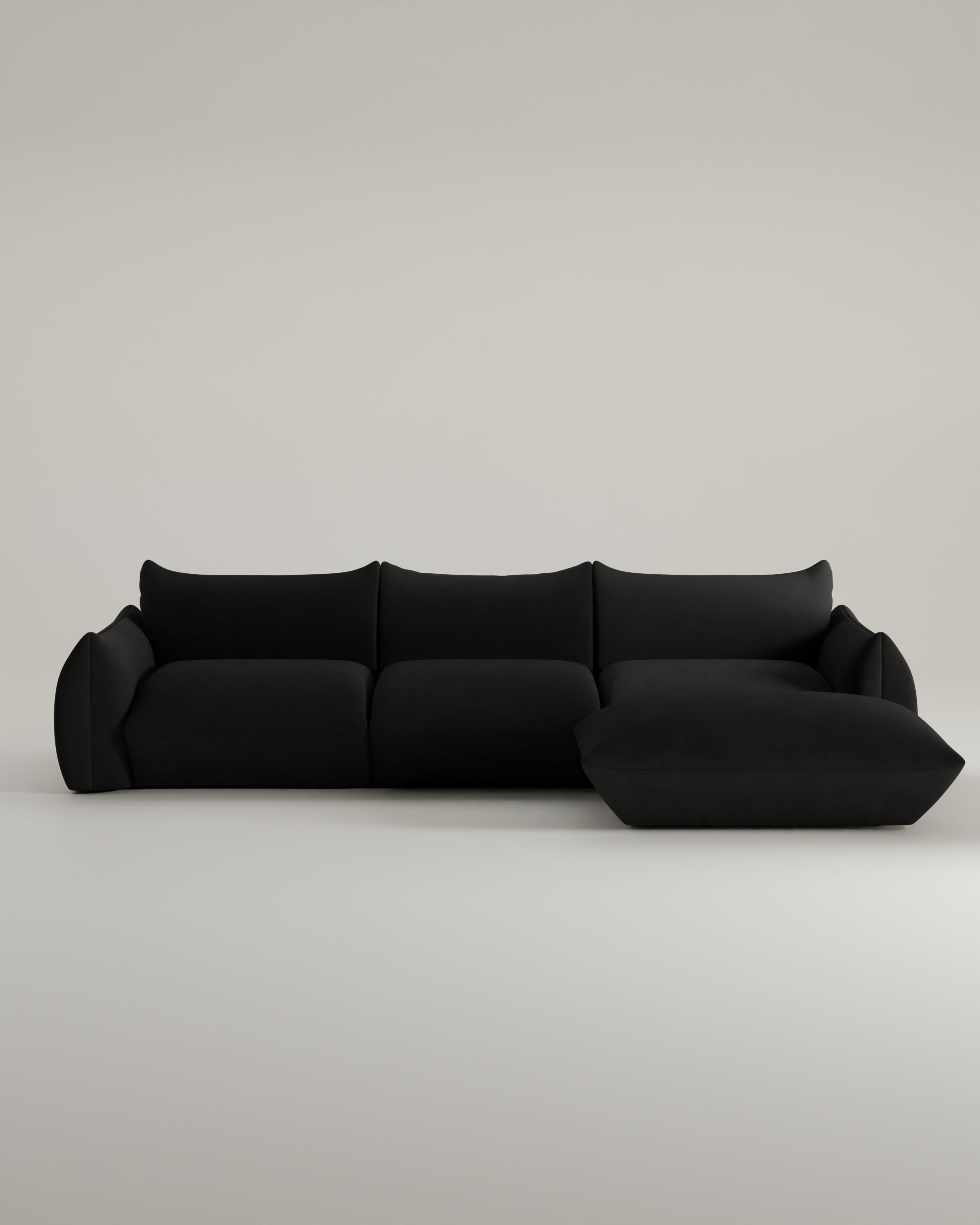 Modular sofa Luma L 4-seater with sleep function