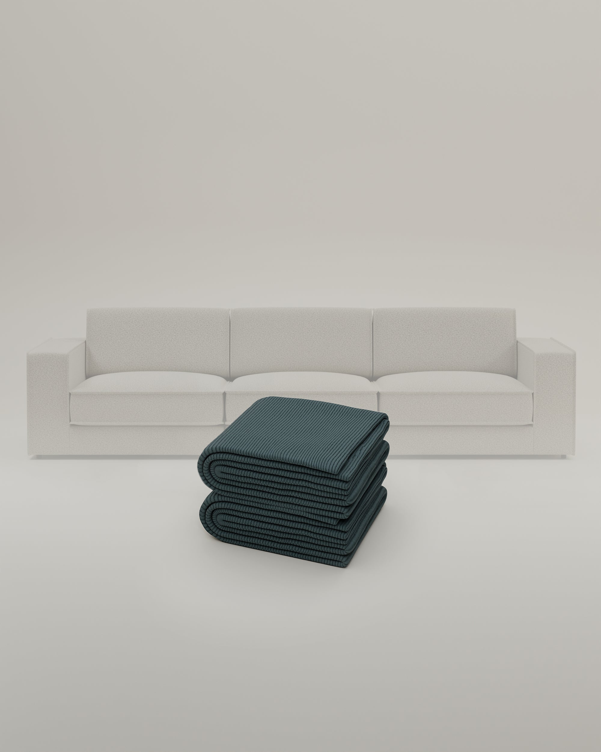 Fabric cover - Terra 3-seater modular sofa with sleep function