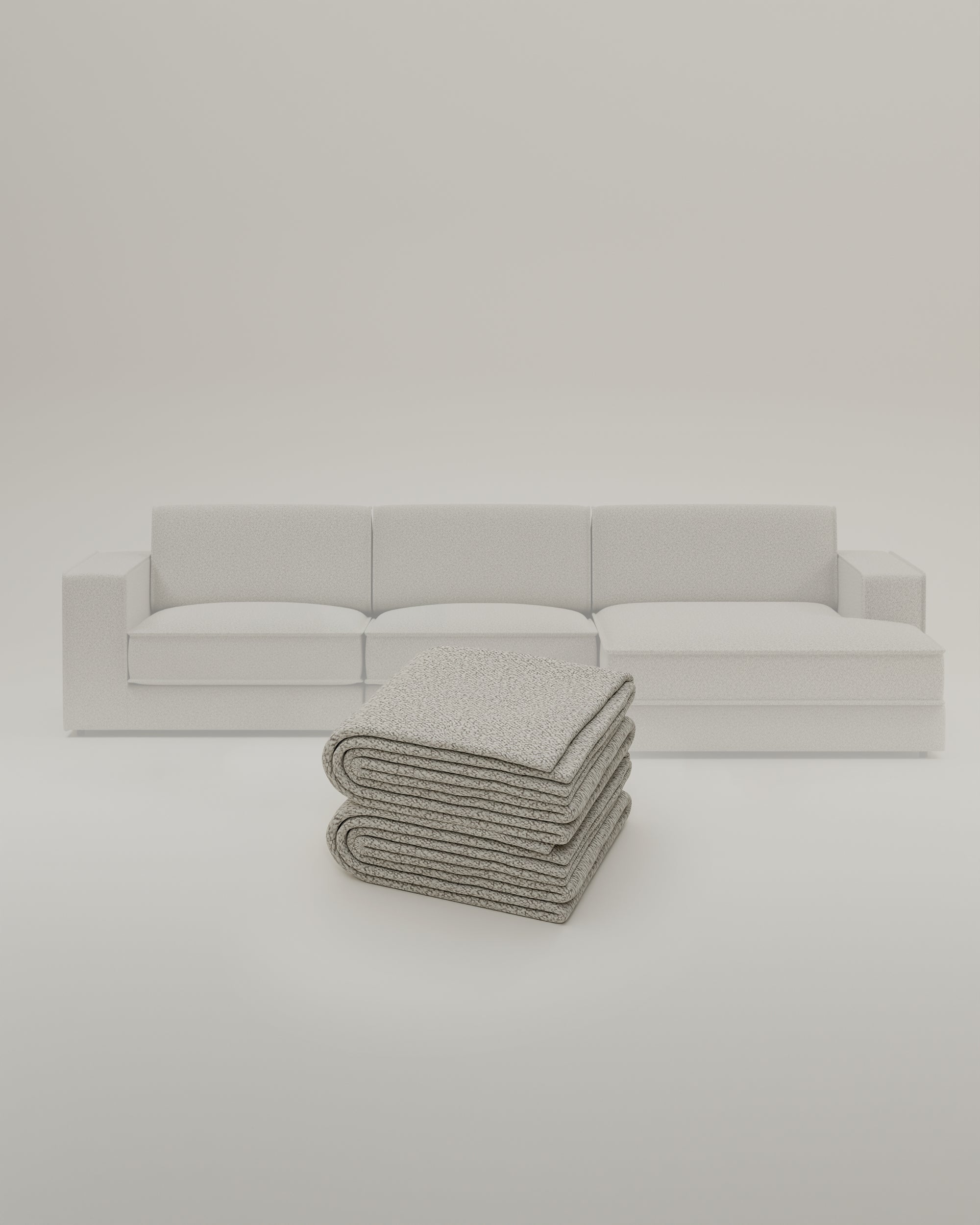 Tissu - Canapé modulable Terra L 4 places avec fonction sommeil