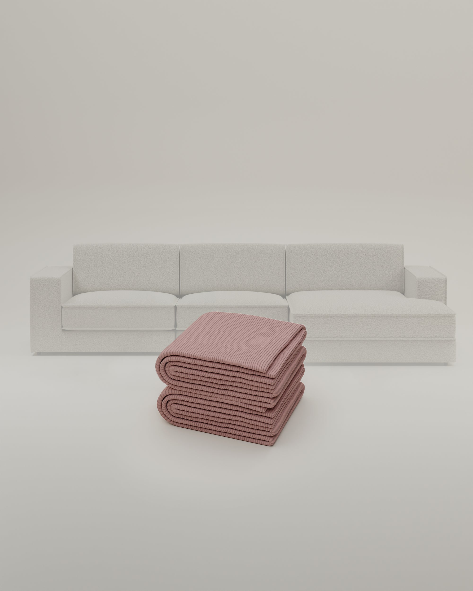 Tissu - Canapé modulable Terra L 4 places avec fonction sommeil