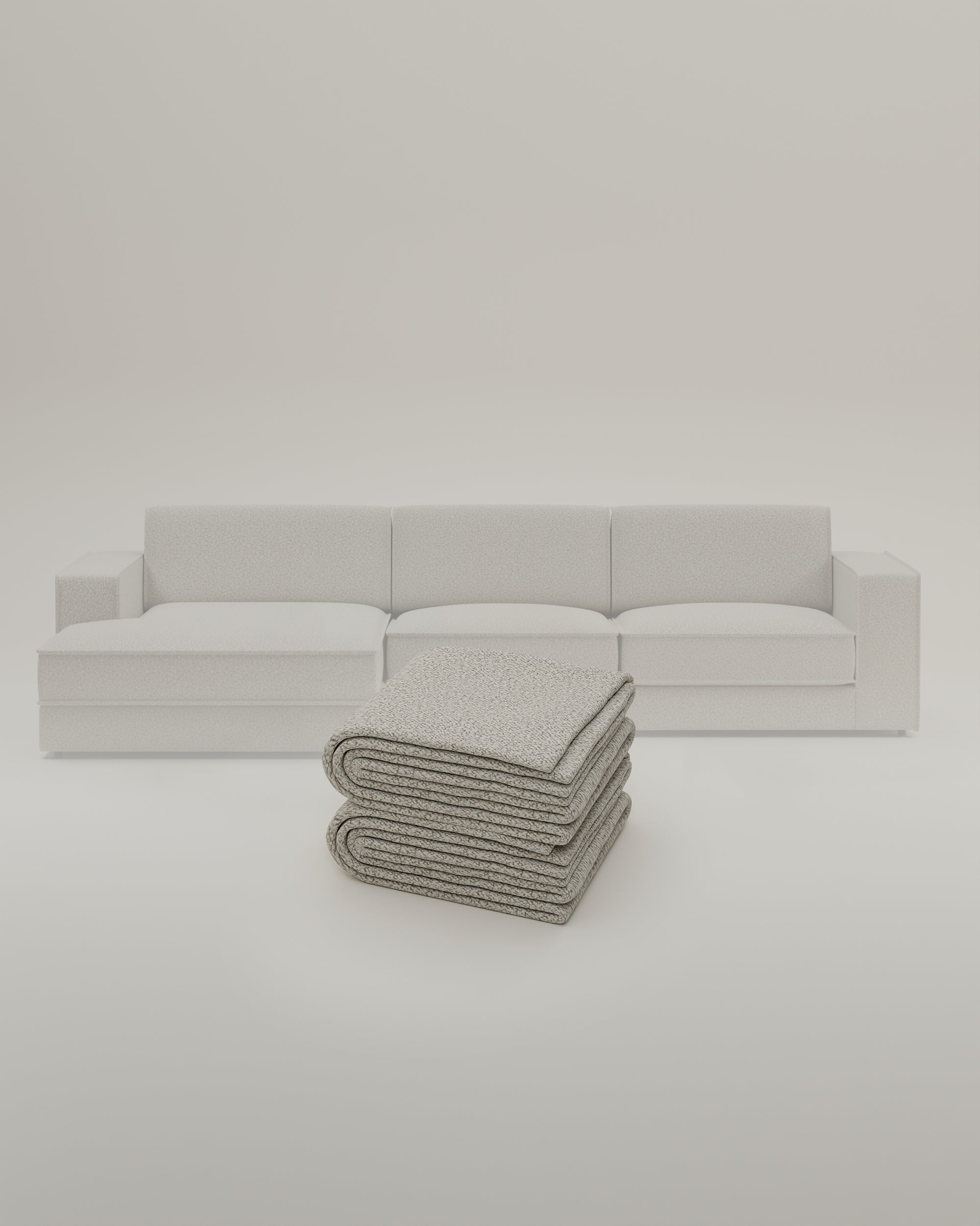 Tissu - Canapé modulable Terra L 4 places avec fonction sommeil