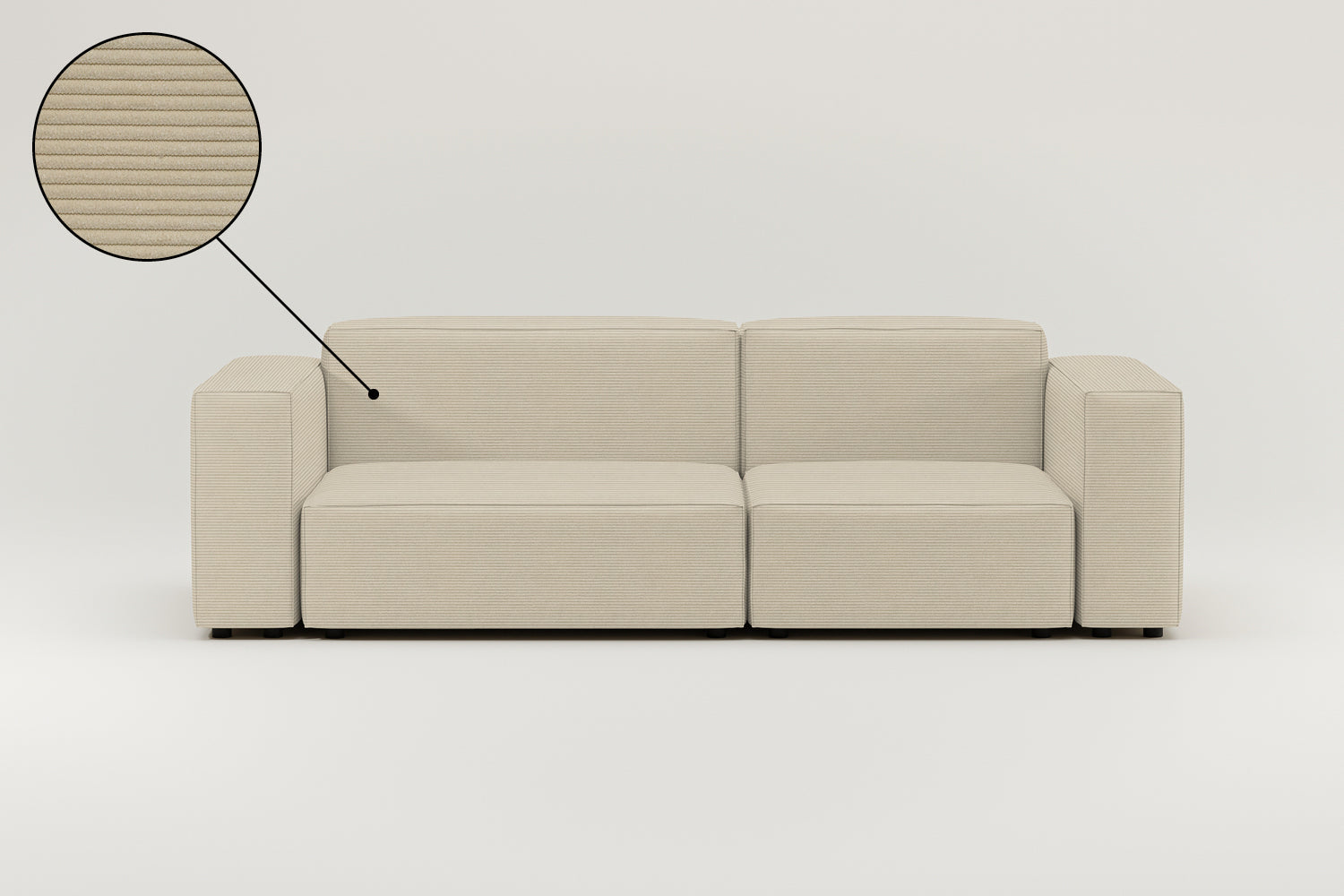 Fabric cover - Harvey 3-seater modular sofa
