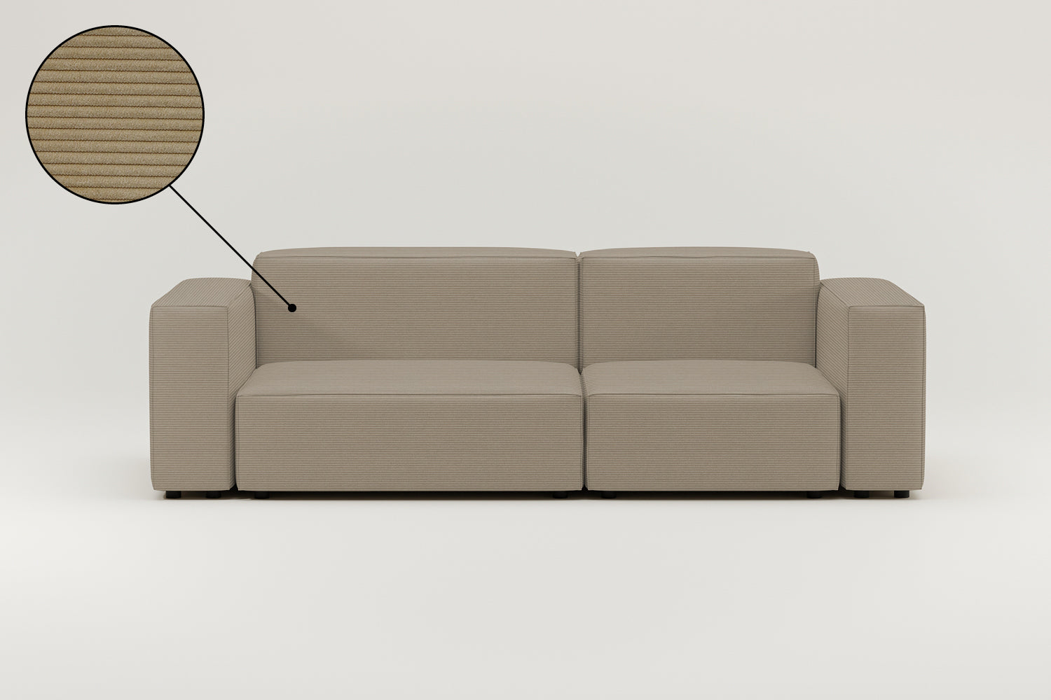 Fabric cover - Harvey 3-seater modular sofa