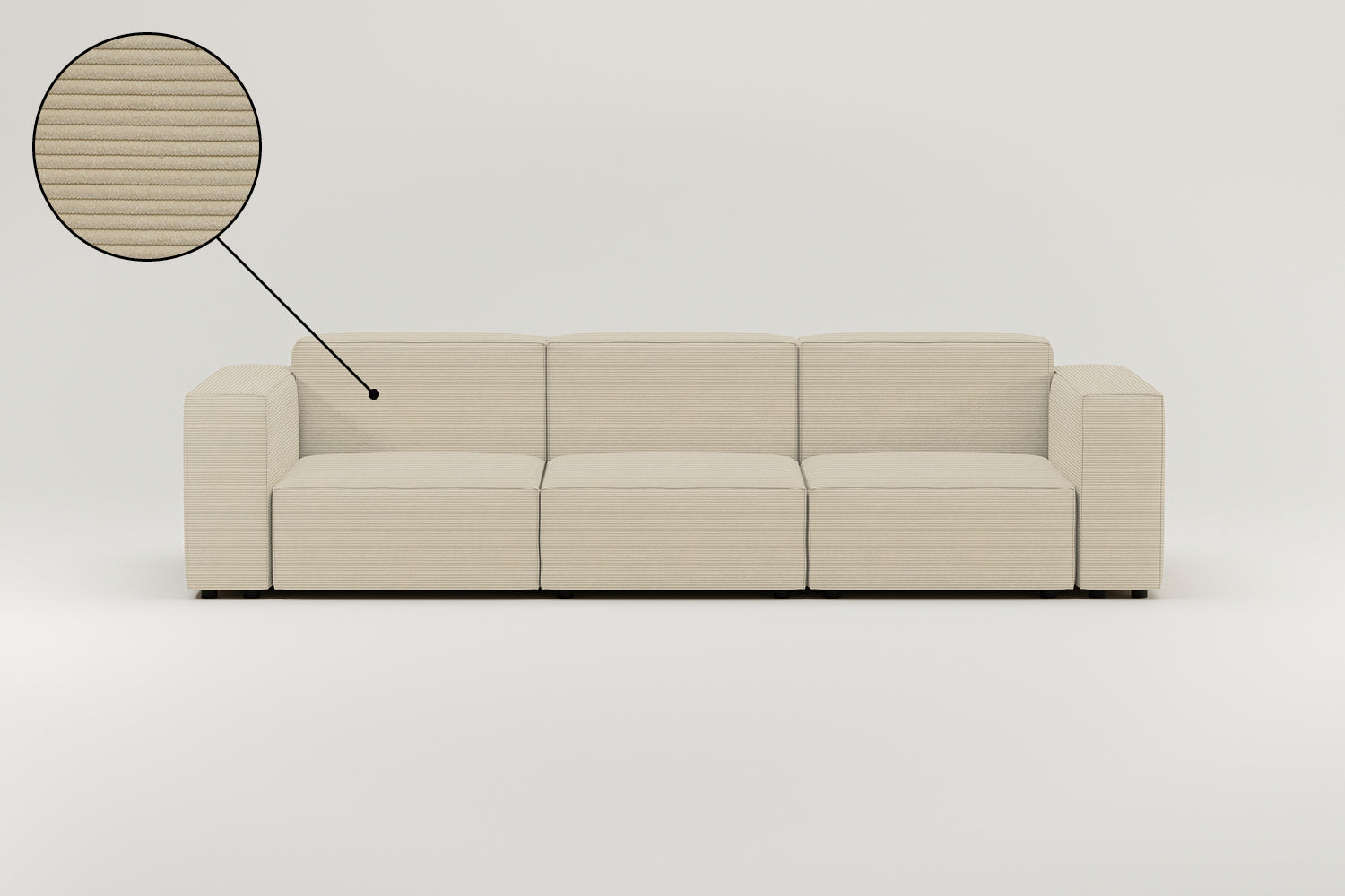 Fabric cover - Harvey 4-seater modular sofa