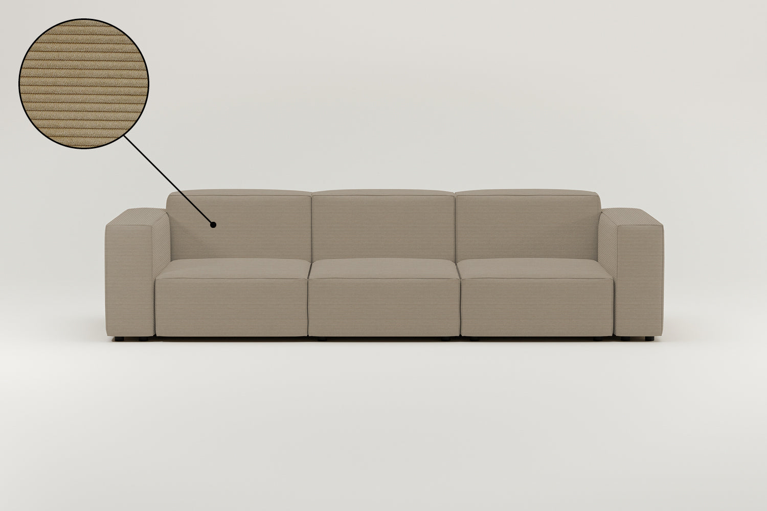 Fabric cover - Harvey 4-seater modular sofa