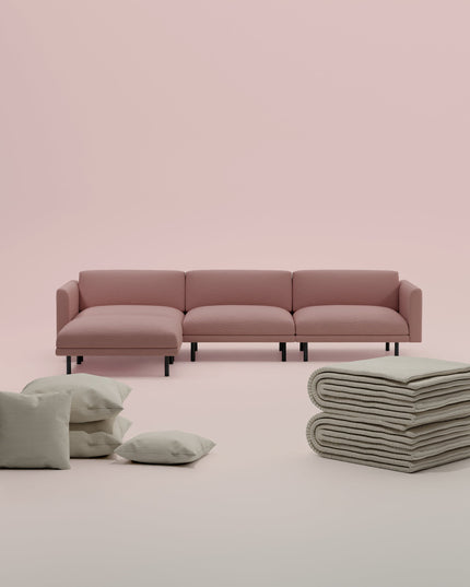 Ensemble 3 en 1 Canapé modulable Aera Canapé d'angle avec fonction sommeil