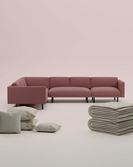 Ensemble 3 en 1 Canapé modulable Aera Canapé d'angle XL avec fonction sommeil