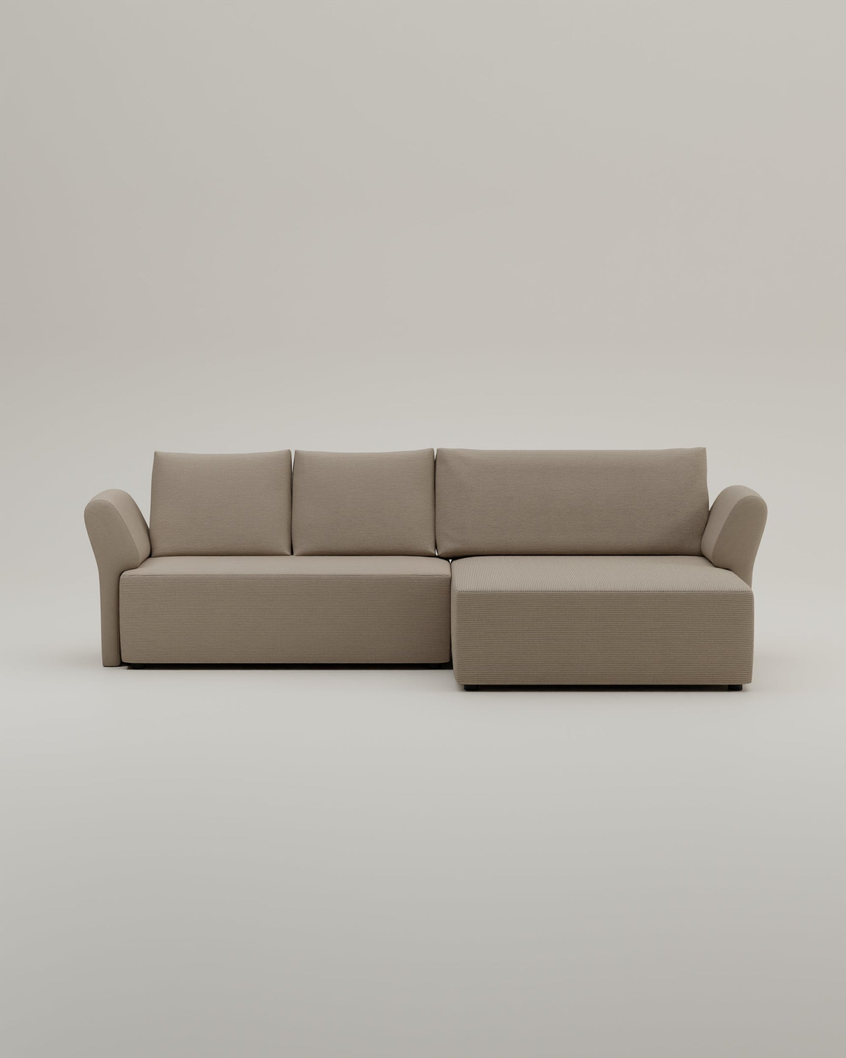 Modulares Sofa Amy 4-Sitzer mit Schlaffunktion