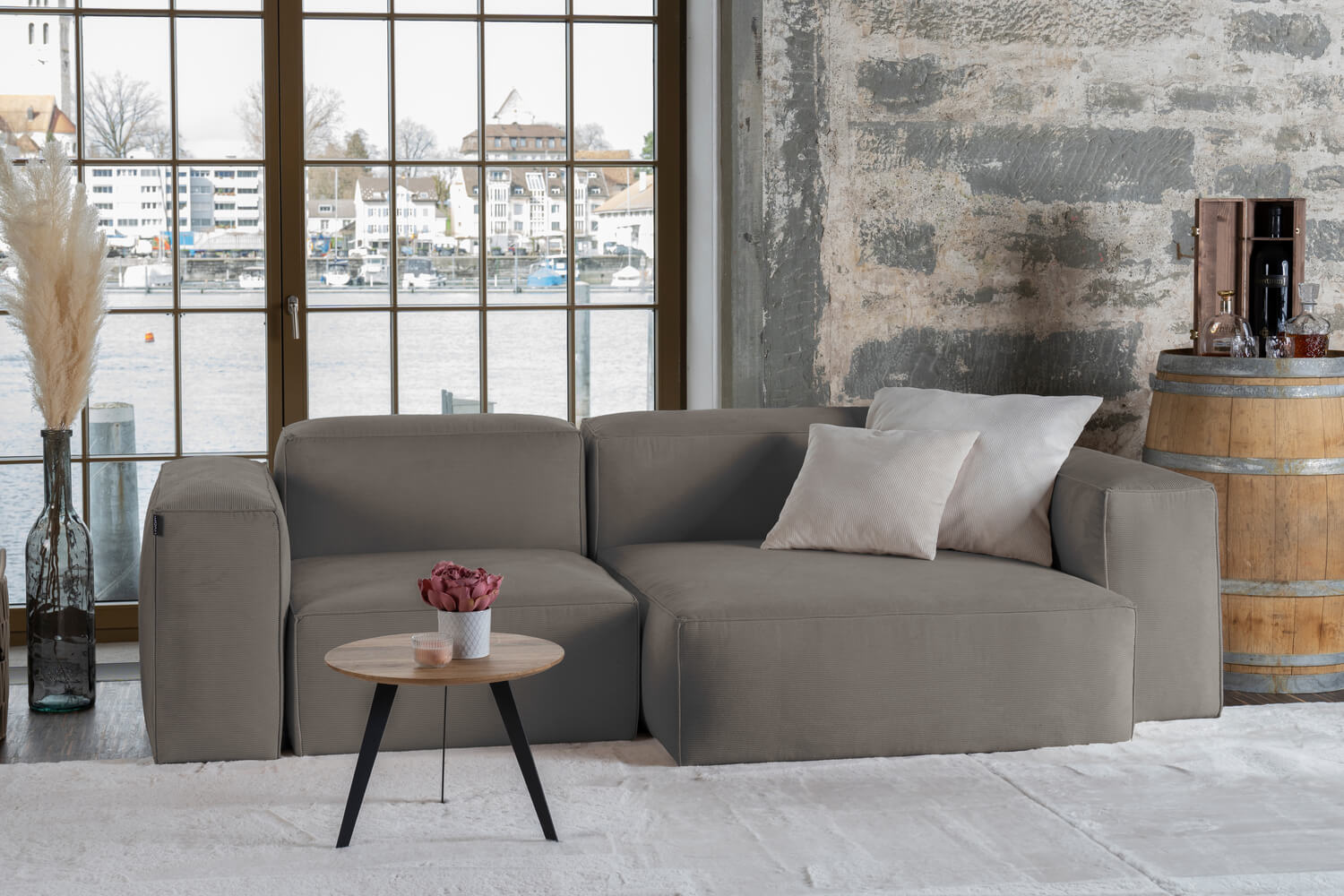 Harvey S modular sofa with sleep function
