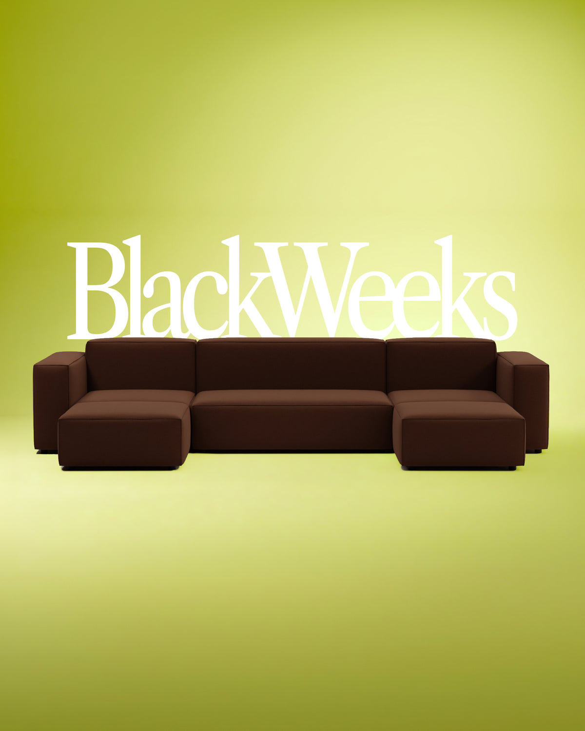 Modulares Sofa Harvey U-Form / Wohnlandschaft mit Schlaffunktion