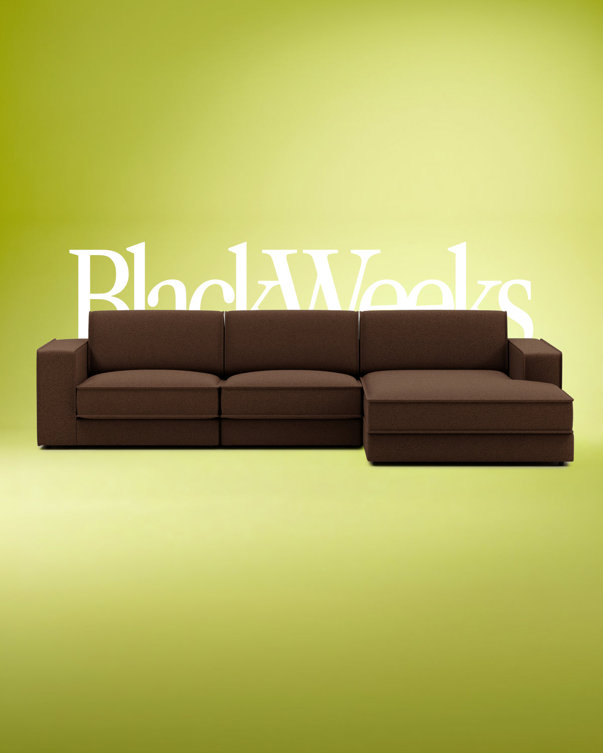 Modulares Sofa Terra L 4-Sitzer mit Schlaffunktion