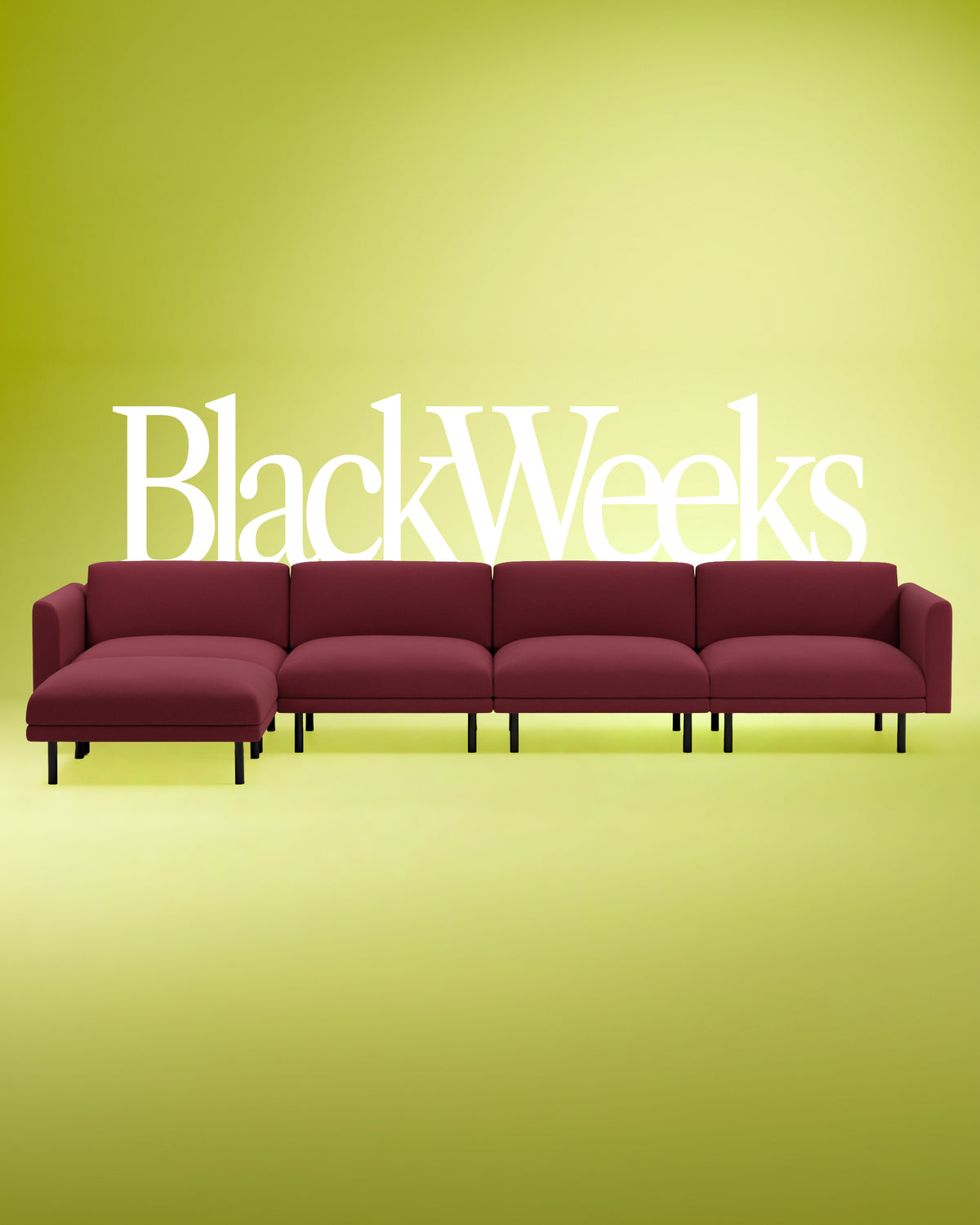 Aera 5-seater modular sofa with sleep function