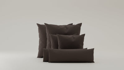 Taupe-Cord / 2x24x75cm / 2x50x50cm / 2x70x70cm