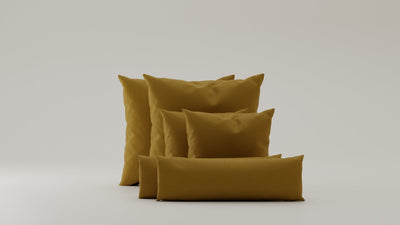 Mustard-Linea / 2x24x75cm / 2x50x50cm / 2x70x70cm