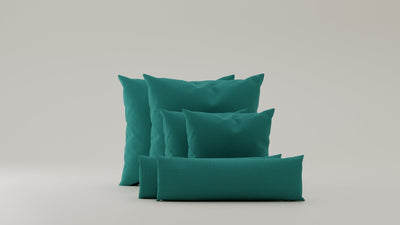 Aquamarin-Veluno / 2x24x75cm / 2x50x50cm / 2x70x70cm