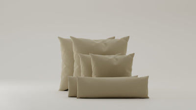 Beige-Veluno / 2x24x75cm / 2x50x50cm / 2x70x70cm