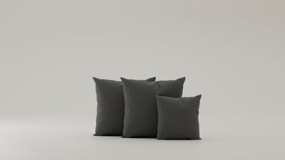 Middle-Grey-Bouclé / 2x50x50cm / 35x35cm