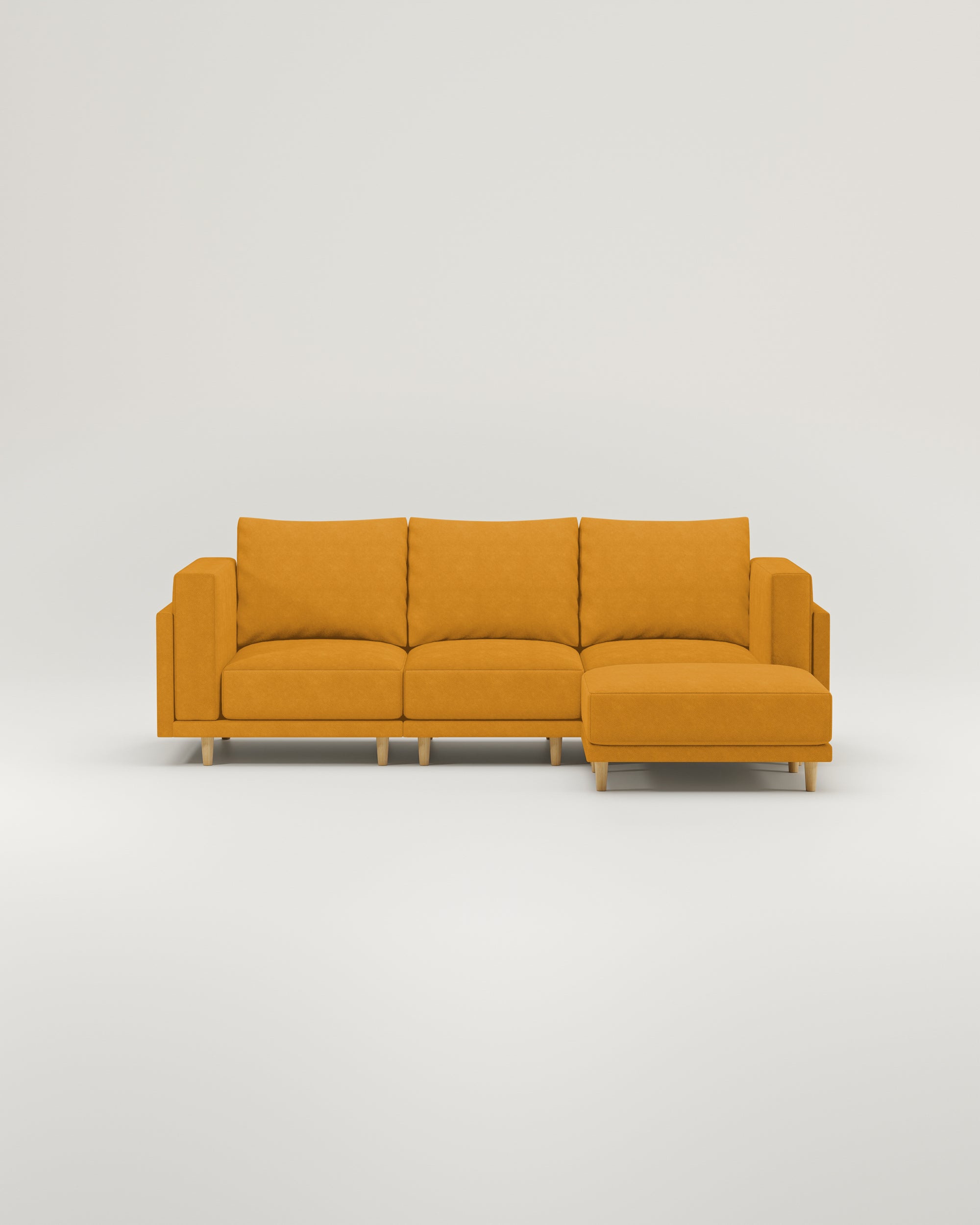 Outlet - Canapé modulable Donna 4 places avec fonction sommeil