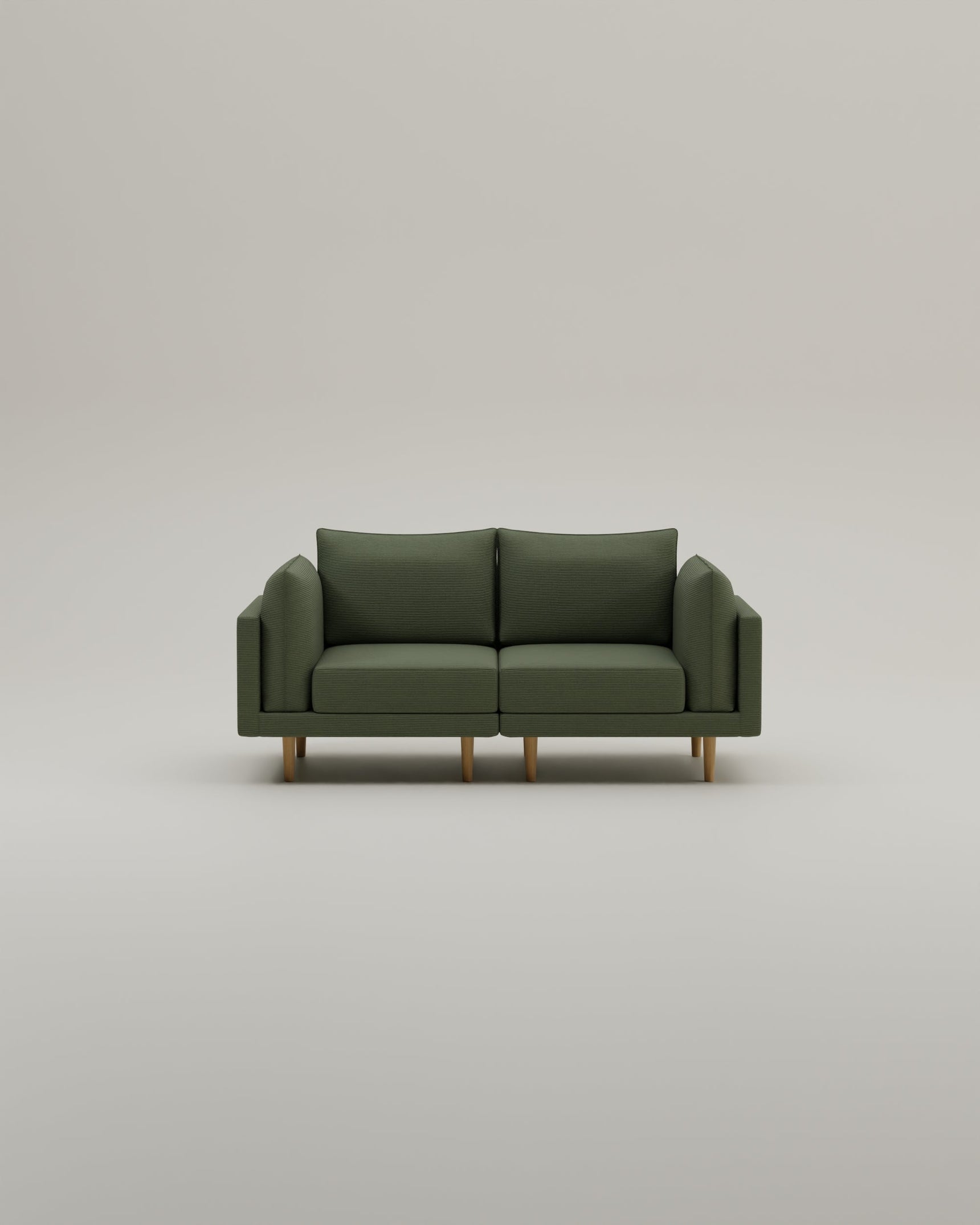 Modulares Sofa Donna 2-Sitzer mit Schlaffunktion