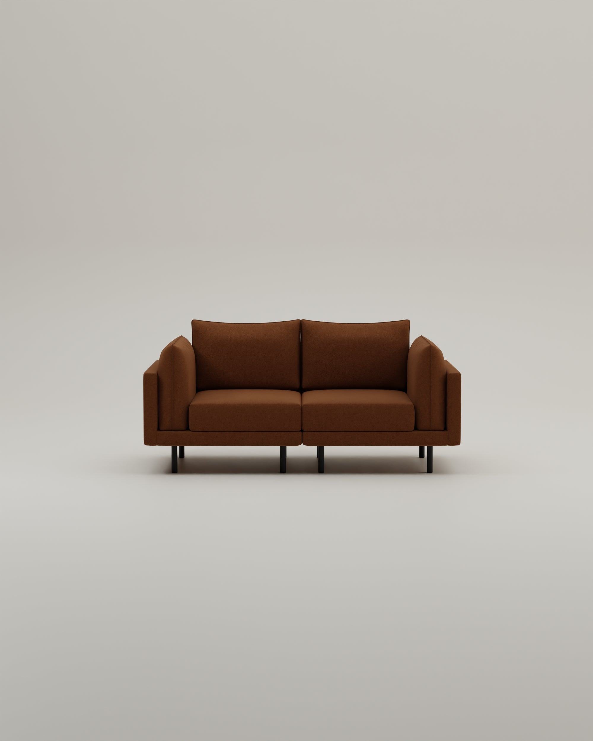 Stoffbezug - Modulares Sofa Donna 2-Sitzer