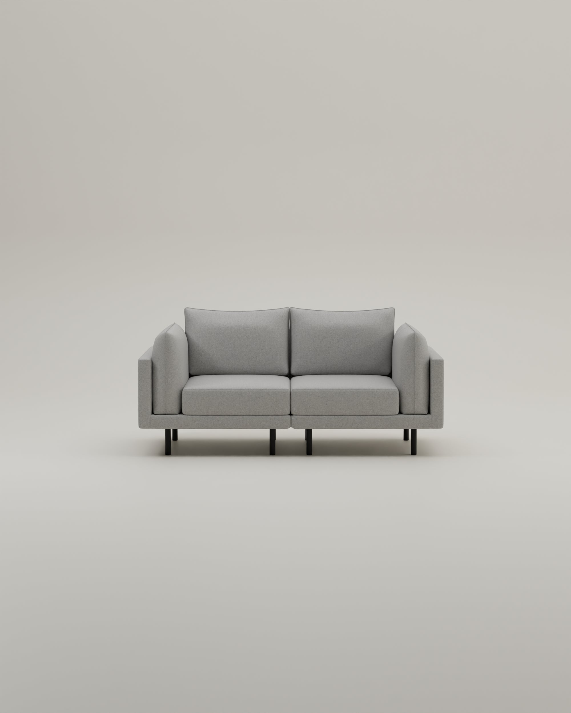 Stoffbezug - Modulares Sofa Donna 2-Sitzer