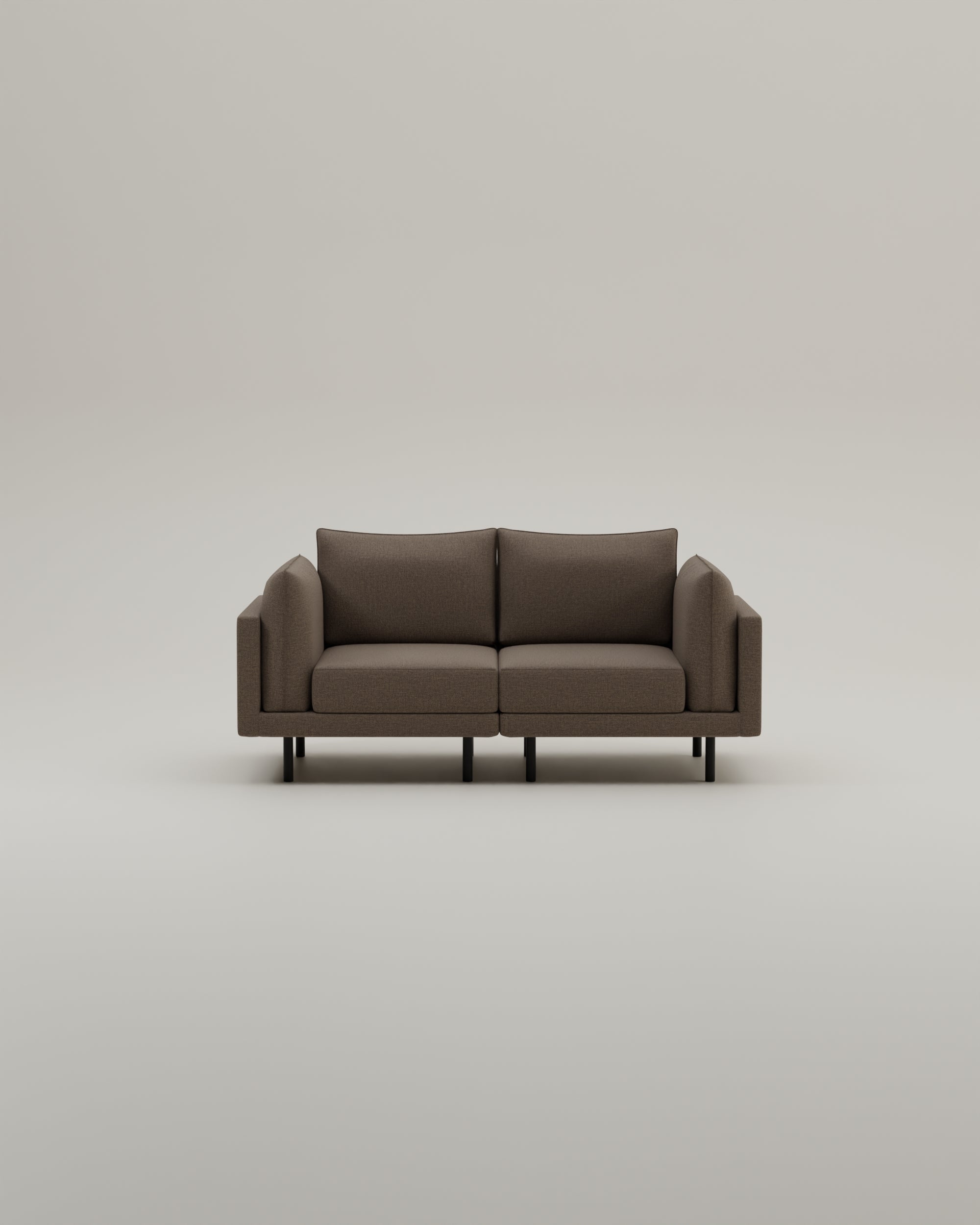 Stoffbezug - Modulares Sofa Donna 2-Sitzer
